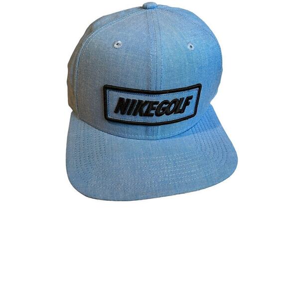 Men's Nike Golf Leather Strap Back Adjustable Hat - Picture 1 of 14